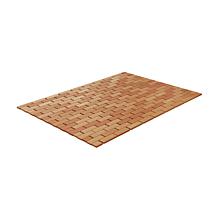 Hastings Home Bamboo Non-Slip Bath and Shower Mat - Tan