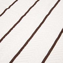 Hastings Home Cotton Dish Cloths, White with Colored Stripes 16-Pack