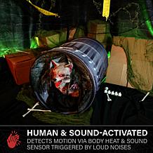 Haunted Hill Farm 2-Ft. Zombie Raccoon Animatronic