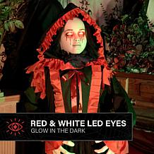 Haunted Hill Farm 5.5-Ft. Standing Double Face Lady Animatronic