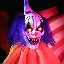 Haunted Hill Farm 5.5-Ft. Standing Jump Scared Clown Animatronic