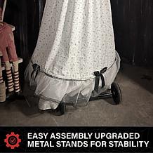 Haunted Hill Farm 5.6-Ft. Walking Girl Animatronic