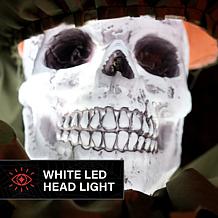 Haunted Hill Farm 5.7-Ft. Standing Pop-Up Head Pumpkin Man Animatronic
