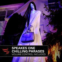Haunted Hill Farm 6.9-Ft. Tall Specter Lady Animatronic