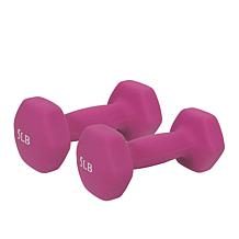 Health & Fitness 5lb Neoprene Dumbbells