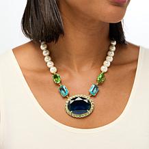 Heidi Daus Alta Moda 18" Simulated Pearl Beaded Necklace