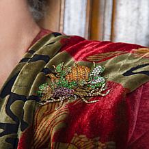 Heidi Daus "Bountiful Offering" Crystal and Glass Pin