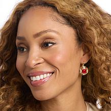 Heidi Daus Cushion Cuties Classic Dangle Earrings