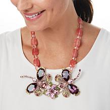 Heidi Daus Dazzling Demoiselle 17" Crystal Drop Necklace