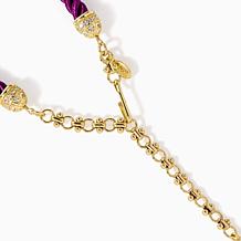 Heidi Daus Elegant Cord Necklace