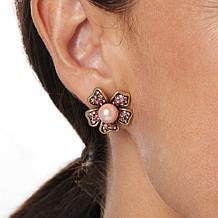 Heidi Daus Forget-Me-Not Necklace and Earrings Set