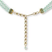Heidi Daus Glamorous Gardenia 16-1/2" Crystal Drop Necklace