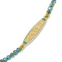 Heidi Daus Inspirational 18" Pavé Drop Necklace