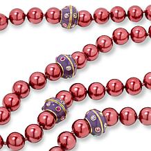 Heidi Daus Ladies Choice II Simulated Pearl Bead Necklace