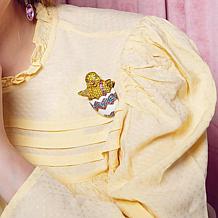 Heidi Daus Which Came First Crystal and Enamel Easter Chick Pin