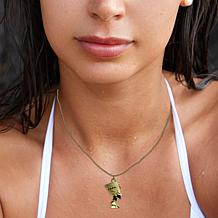 Heights Jewelers 14K Gold-Plated Sterling Silver Nefertiti Necklace