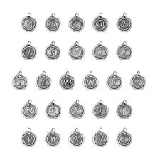 Heights Jewelers Sterling Silver Personalized Wax Seal Necklace