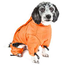 Helios Thunder-crackle Full-Body Waded-Plush Reflective Dog Jacket
