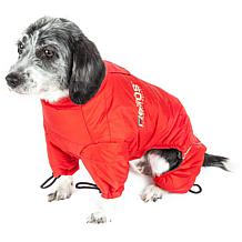 Helios Thunder-crackle Full-Body Waded-Plush Reflective Dog Jacket