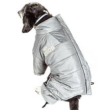 Helios Thunder-crackle Full-Body Waded-Plush Reflective Dog Jacket