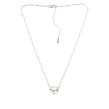 Herkimer Mines "Have My Heart" Faceted "Diamond" Quartz Necklace