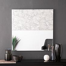 Holly & Martin Bowers Square Decorative Mirror - White