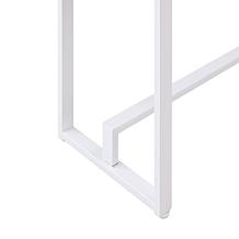 Holly & Martin Macen Narrow Console - Mocha Gray/White