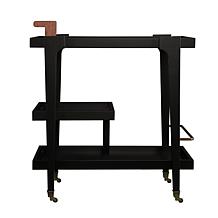 Holly & Martin Zhori Bar Cart - Black