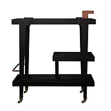 Holly & Martin Zhori Bar Cart - Black