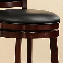 Home Origin 24" Swivel and Padded-Back Counter Chair