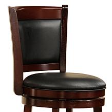 Home Origin 24" Swivel and Padded-Back Counter Chair