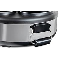 HomeCraft 1.5-Quart Triple Oval Slow Cooker Buffet