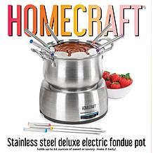 HomeCraft 8-Cup Electric Fondue Set