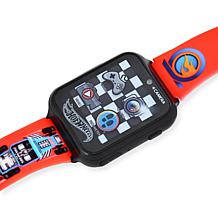 Hot Wheels Unisex Child Smart Watch and Headphone Set - Red