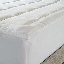 Hotel Laundry 1.5" Comfort Microfiber Gusseted Fiberbed - King