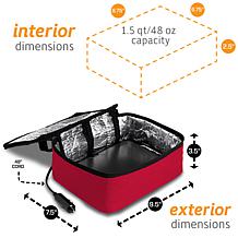 HOTLOGIC Portable Casserole Max Oven - Red