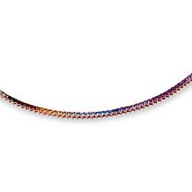 House of Ellure Multigemstone Rainbow Collar Necklace