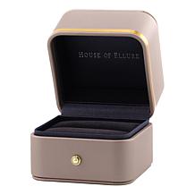 House of Ellure Sterling Silver Multigemstone Fancy-Shape Cluster Ring