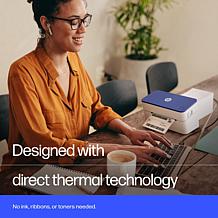 HP 4" x 6" Compact Label Thermal Shipping Printer 300 DPI