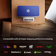 HP 4" x 6" Compact Label Thermal Shipping Printer 300 DPI