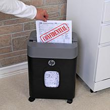 HP CC8 8-Sheet Crosscut Paper Shredder with Slide Top