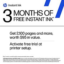 HP Envy 6100 Series All-In-One Printer $50 Instant Ink & Smart Friend