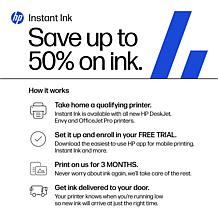 HP Envy 6155 All In One Printer with $50 Instant Ink