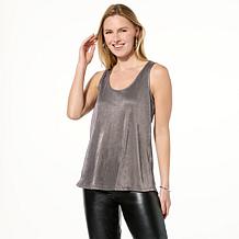 HUE 2-piece Shimmer Wrap and Tank Set