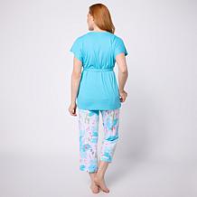 HUE 3-piece Knit Pajama Set