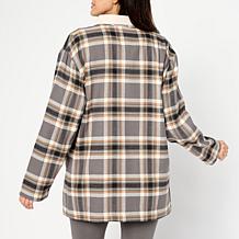 Hue Barn Jacket with Corduroy Collar