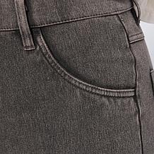 HUE Classic Stretch Denim Baby Bootcut Pant