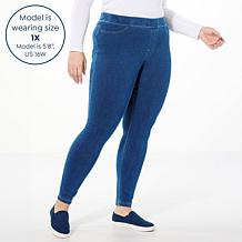 HUE Classic Stretch Denim Legging