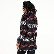 HUE Plush & Cozy Cowl Neck Lounger