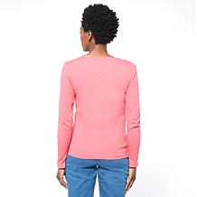 Hue Rib Layering Top